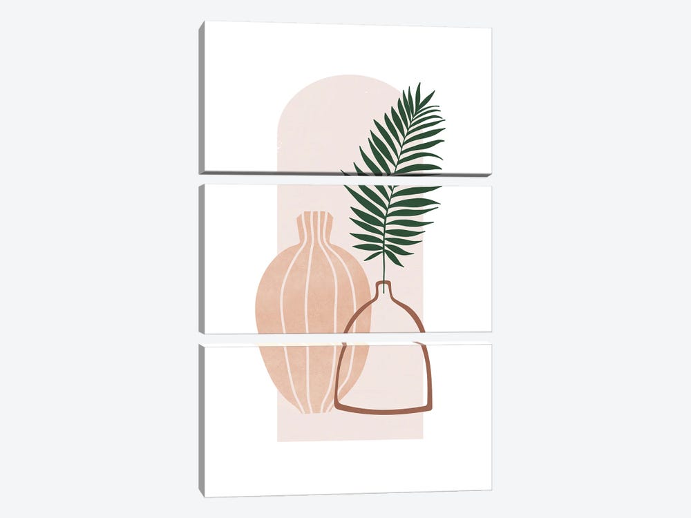 Arch And Vase by Sisi & Seb 3-piece Canvas Art