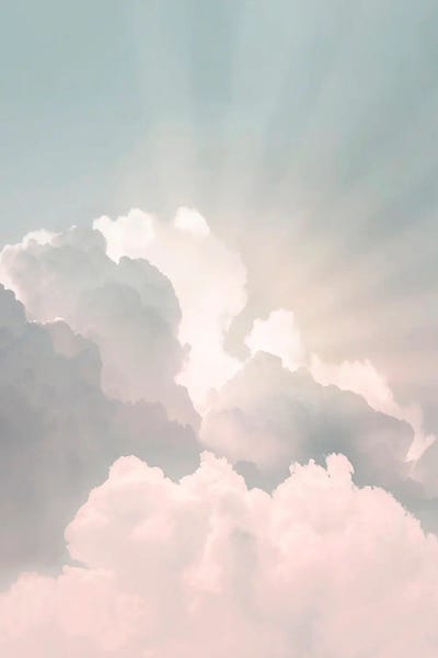 Sun And Clouds by Sisi & Seb metal wall art