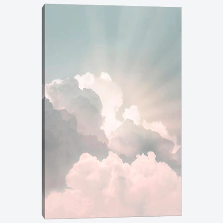 Sun And Clouds Canvas Print #SSE306} by Sisi & Seb Canvas Art