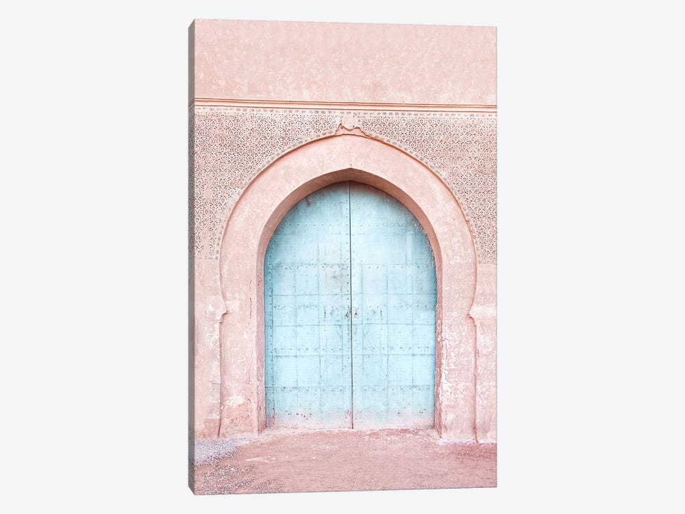 Turquoise Door by Sisi & Seb 1-piece Canvas Artwork