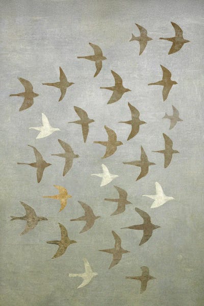 Spring Leaves - Canvas Prints: The Flight by Sisi & Seb