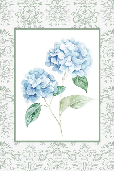 Hydrangeas by Sisi & Seb wood print