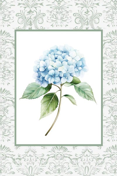 Hydrangea II by Sisi & Seb wood print