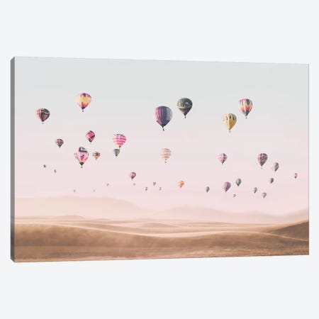 Air Balloons  Canvas Print #SSE5} by Sisi & Seb Canvas Art Print