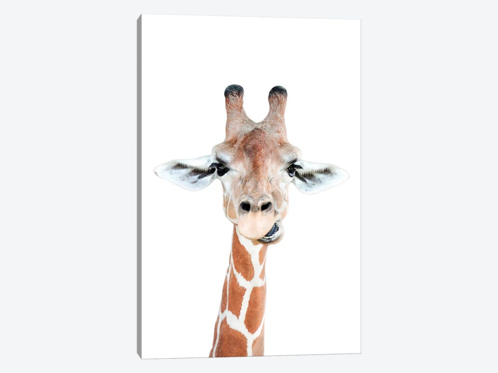 Happy Giraffe by Sisi & Seb 1-piece Canvas Print