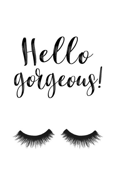 Black & White Minimalist Décor: Hello Gorgeous by Sisi & Seb