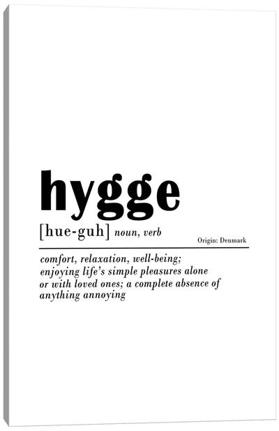 Hygge Canvas Art Print - Home for the Holidays