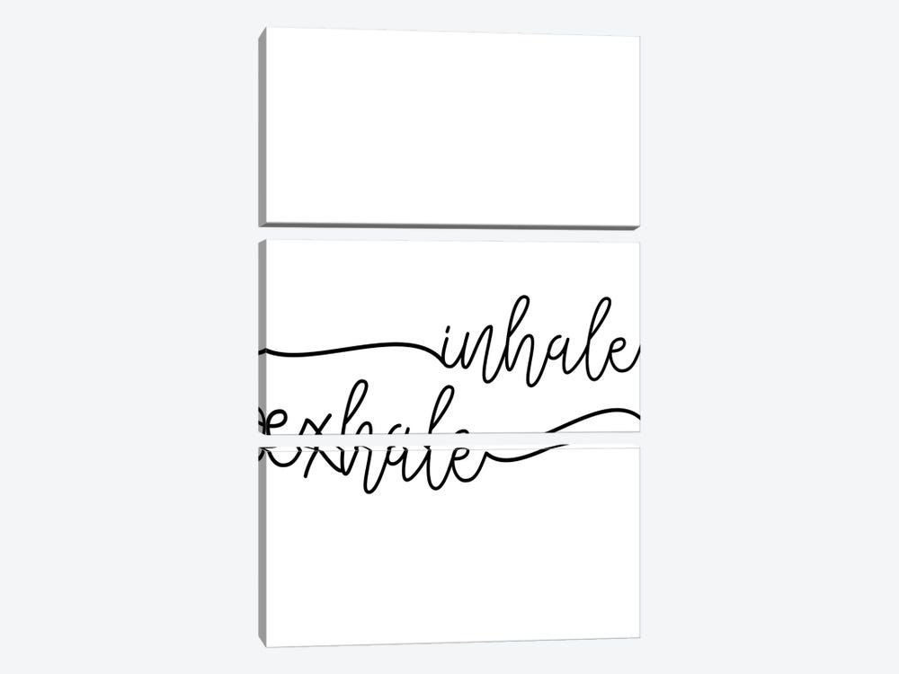 Inhale x Exhale by Sisi & Seb 3-piece Canvas Artwork