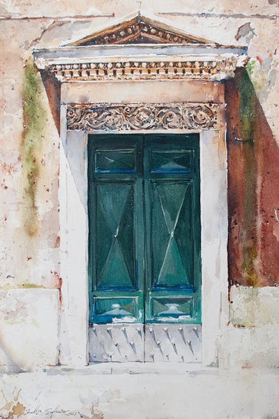 Door by Svetlin Sofroniev metal wall art