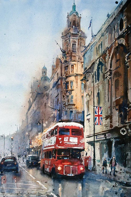 Knightsbridge In December by Svetlin Sofroniev wall art