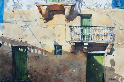 Malta by Svetlin Sofroniev metal wall art