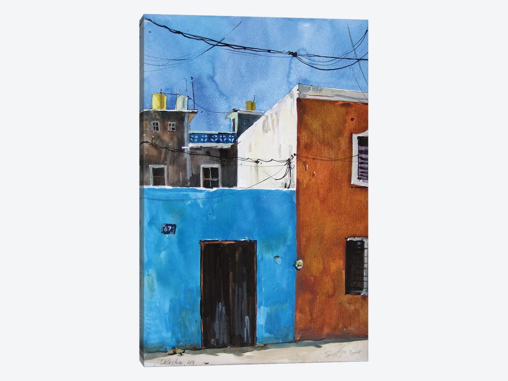 Mexican Blue by Svetlin Sofroniev 1-piece Canvas Artwork
