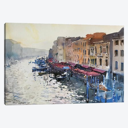 On The River Banks Canvas Print #SSF30} by Svetlin Sofroniev Canvas Art Print