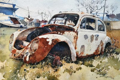 Oxide Living by Svetlin Sofroniev metal wall art