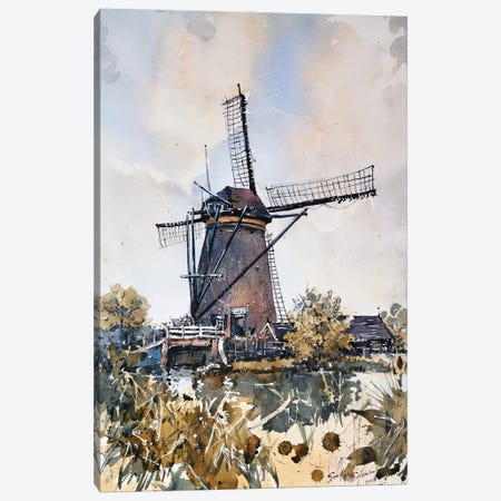 Windmill I Canvas Print #SSF53} by Svetlin Sofroniev Canvas Art Print