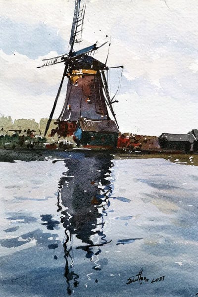 Watermills & Windmills: Windmill II by Svetlin Sofroniev