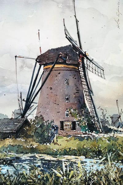 Watermills & Windmills: Windmill III by Svetlin Sofroniev