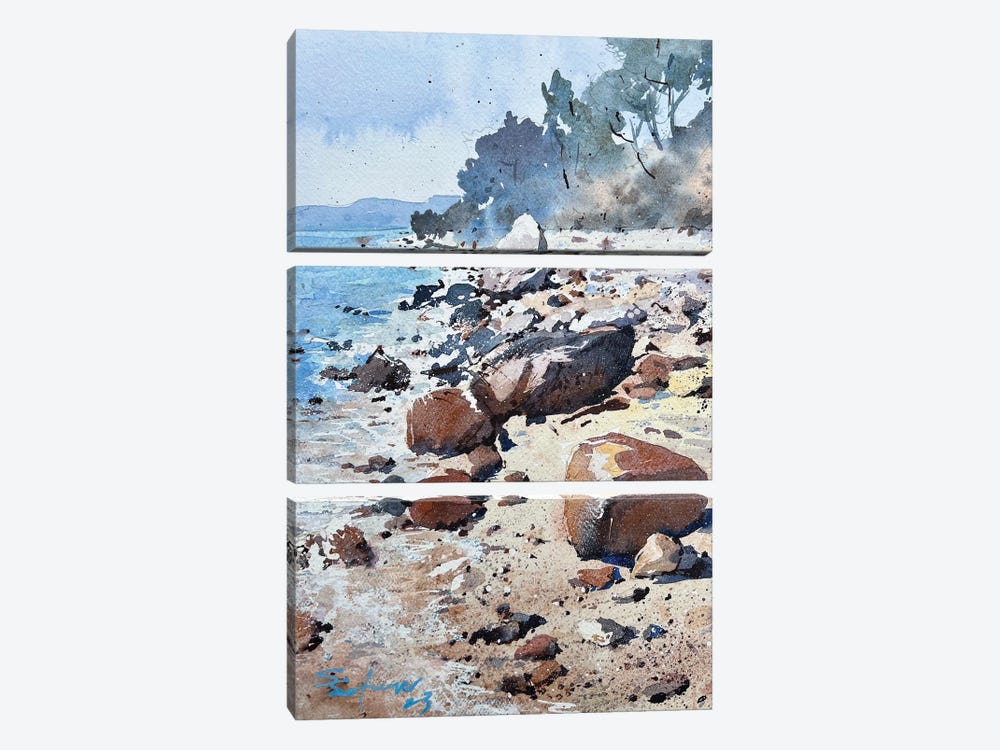Rocky Sands by Svetlin Sofroniev 3-piece Canvas Print