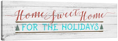 Home Sweet Home Canvas Art Print - Christmas Signs & Sentiments
