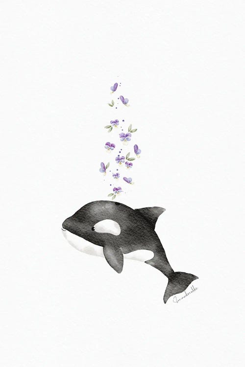 Floral Ocra by Sanna Sjöström wall art