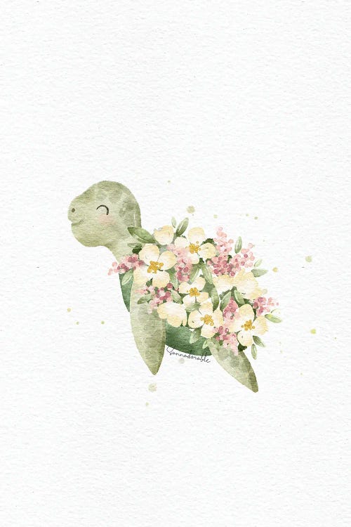 Floral Turtle