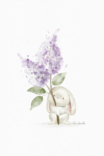 Lilacs: Lilac Bunny by Sanna Sjöström