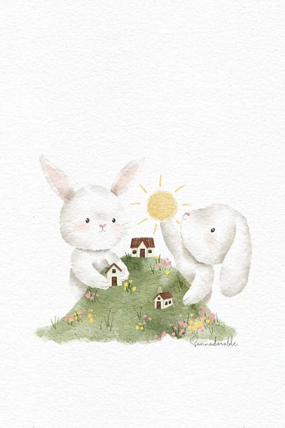 Miniture Houses Rabbits