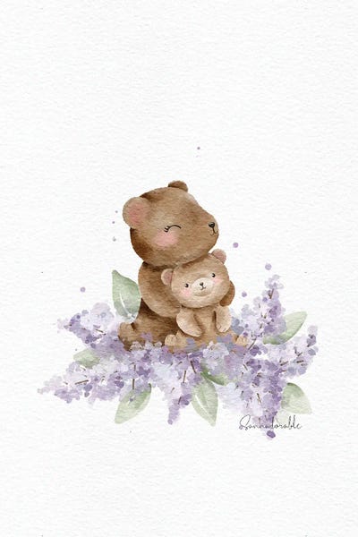 Lilacs: Lilac Bears by Sanna Sjöström