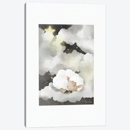 Sleeping Cloud Canvas Print #SSJ60} by Sanna Sjöström Canvas Art