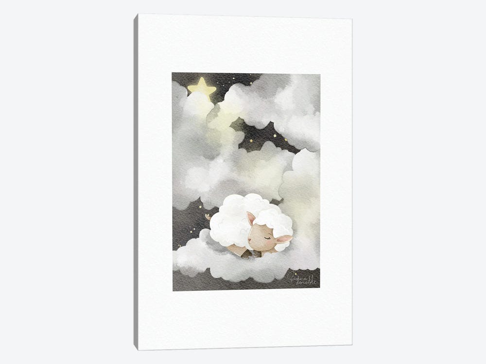 Sleeping Cloud by Sanna Sjöström 1-piece Canvas Art