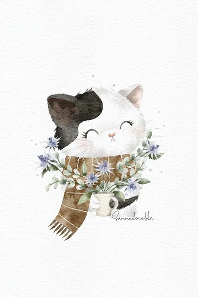 Sanna Sjöström: Winter Cat by Sanna Sjöström