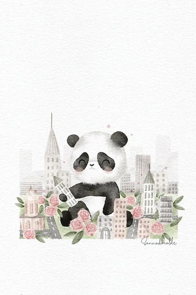 Sanna Sjöström: City Panda by Sanna Sjöström