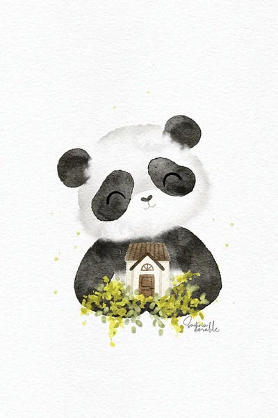 Sanna Sjöström: Cottage Panda by Sanna Sjöström