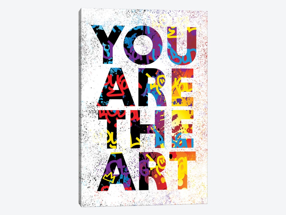 You Are The Art by Streetsky 1-piece Canvas Art Print