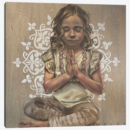 Generation Mindfulness Canvas Print #SSO13} by Simone Scholes Canvas Art
