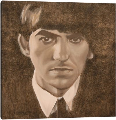 Beatles George Canvas Art Print - George Harrison