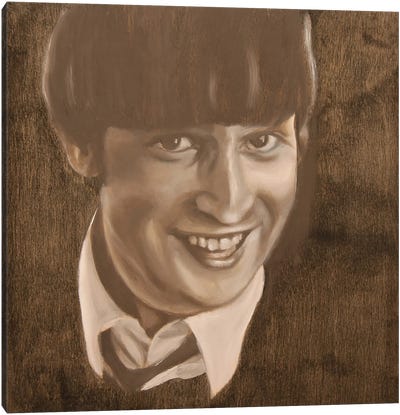 Beatles John Canvas Art Print - John Lennon
