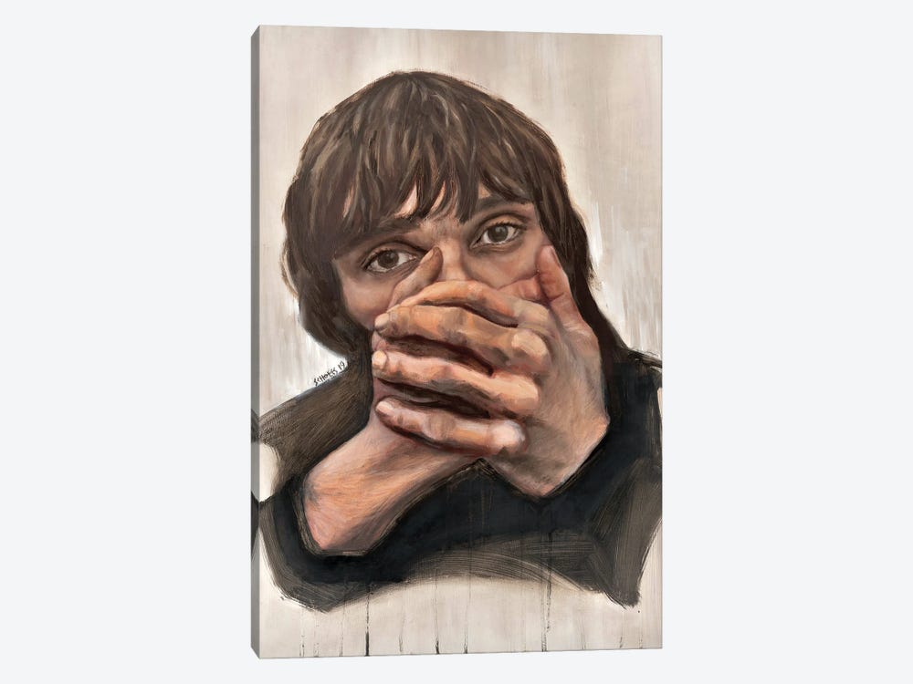 Speak No Evil by Simone Scholes 1-piece Canvas Artwork