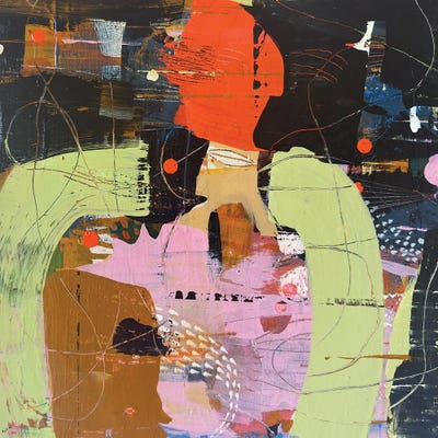 Spacesuit by Susan Almquist art print