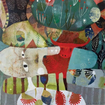 Segovia De Noche by Susan Almquist art print