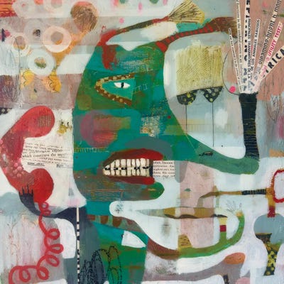 In One Ear And Out The Other by Susan Almquist art print