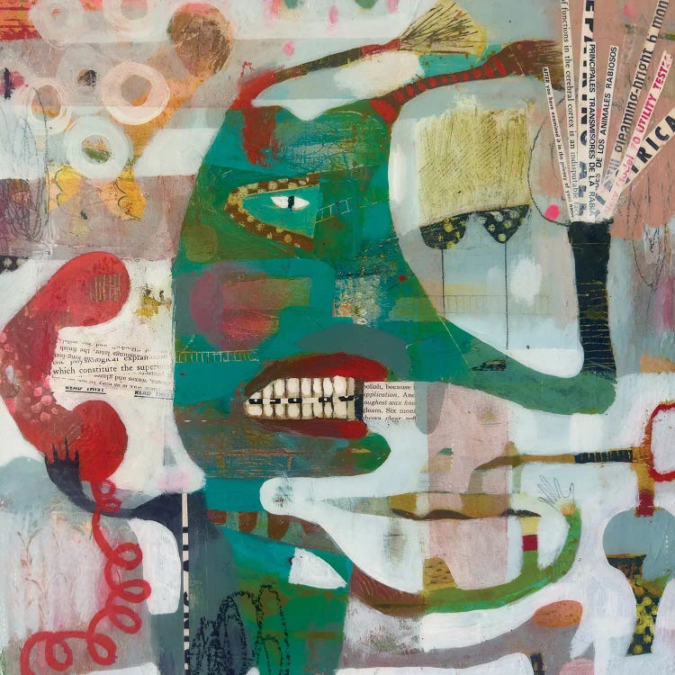 In One Ear And Out The Other by Susan Almquist wall art