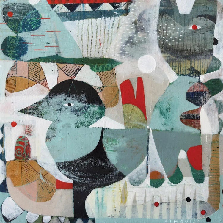 Game Of Marbles by Susan Almquist wall art