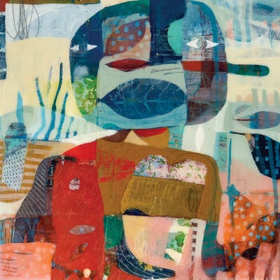 Stepping Out by Susan Almquist art print