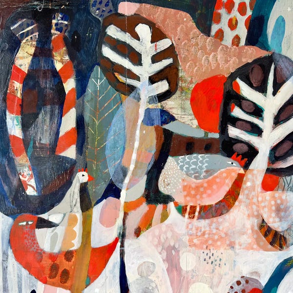 Blue & Red: Free Range by Susan Almquist