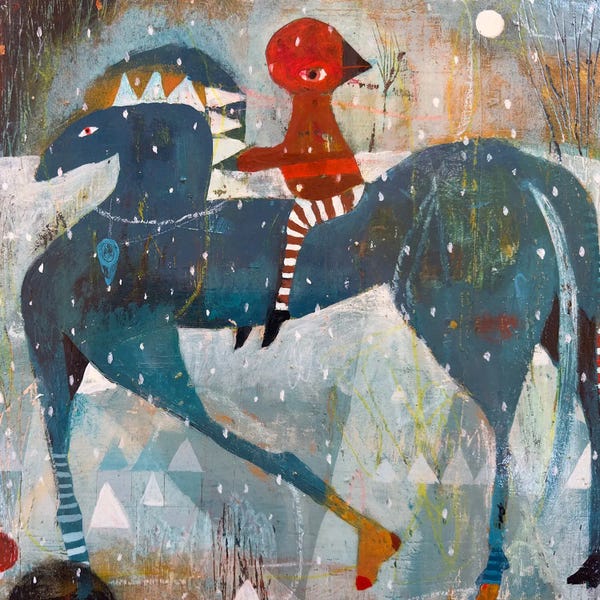 Snow: Moonlit Mile by Susan Almquist