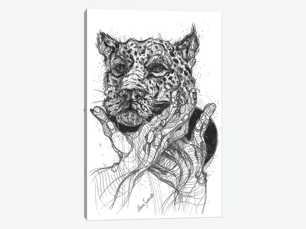 Chester Drawing And Graphics by Maria Susarenko 1-piece Art Print