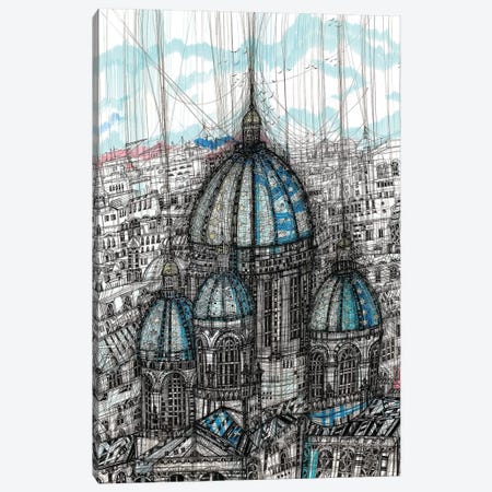 The Trinity Cathedral Canvas Print #SSR131} by Maria Susarenko Canvas Artwork