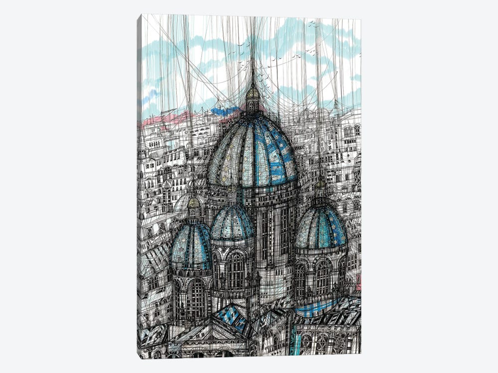 The Trinity Cathedral by Maria Susarenko 1-piece Canvas Art