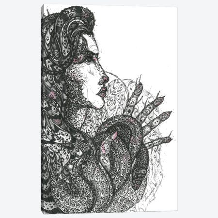 Graphic Medusa Canvas Print #SSR167} by Maria Susarenko Canvas Art